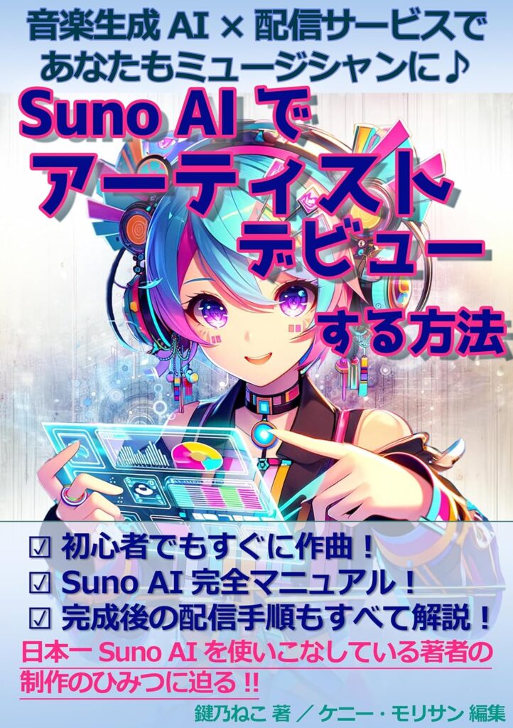 音楽生成AI×配信サービスであなたもミュージシャンに♪Suno AIでアーティストデビューする方法